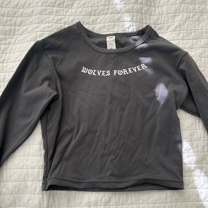 Darc Sport long sleeve crop top